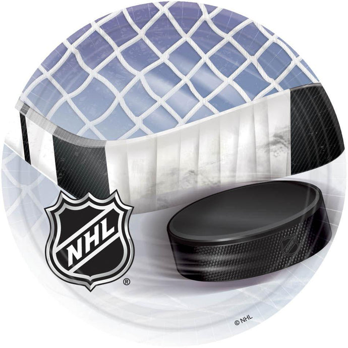 NHL Ice Time Lunch Plates 8ct